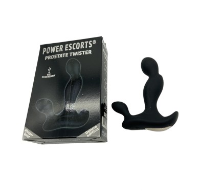 Prostate Twister Rechargeable Prostate Stimulator Black